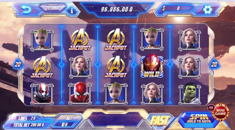 Nổ Hũ Avengers - Siêu Anh Hùng Và Cơ Hội Nhận Jackpot 7 Khởi Đầu Thông Minh Với Mức Cược Thấp