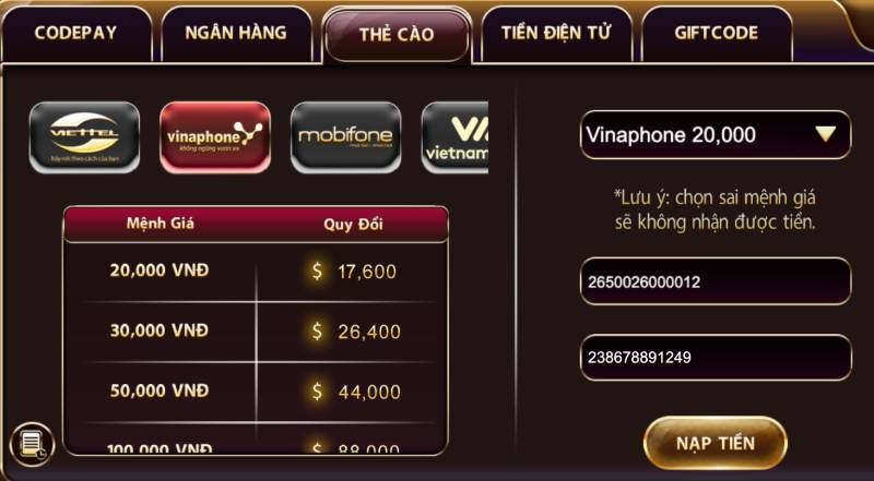 Các Cách Nạp Tiền Sunwin Chi Tiết Và Nhanh Nhất 6 Nap Qua The Cao Dien Thoai